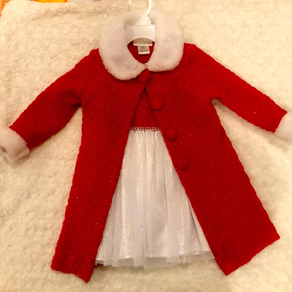 Red &White Christmas Dress